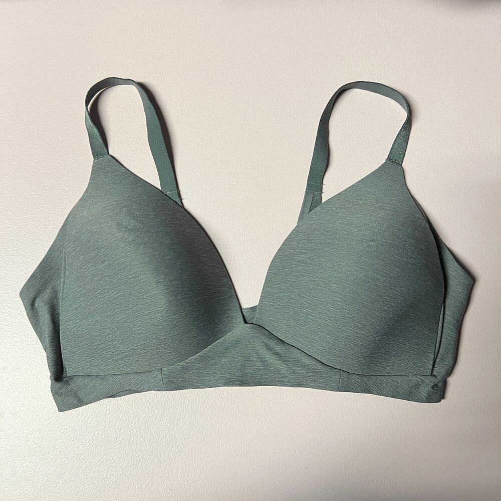 Aerie Real Sunnie Wireless Sports Bra Women 34DD Activewear Gym Training Fitness